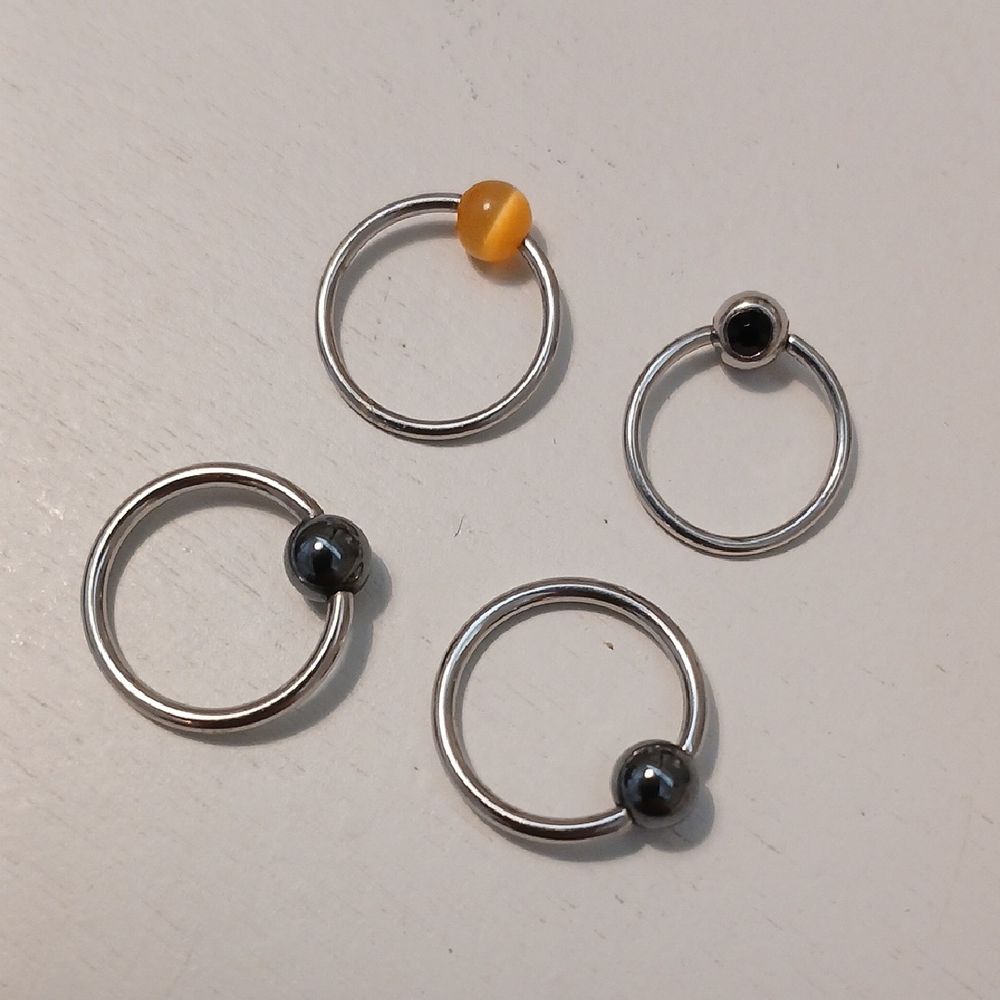 Stainless Steel Hoop Set